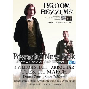 Broom Bezzums e-poster 1 March 2016 Three Villages Hall