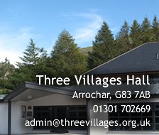 Three Villages Hall - Arrochar, G83 7AB
